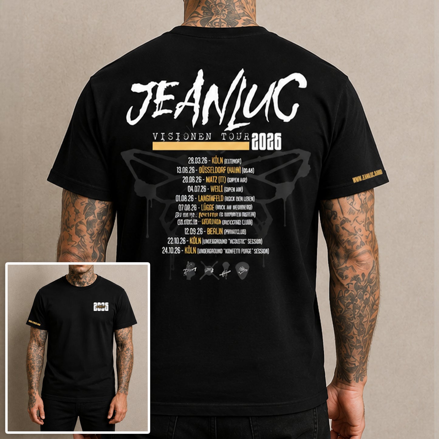 "VISIONEN Tour 2026" Shirt (limitiert)