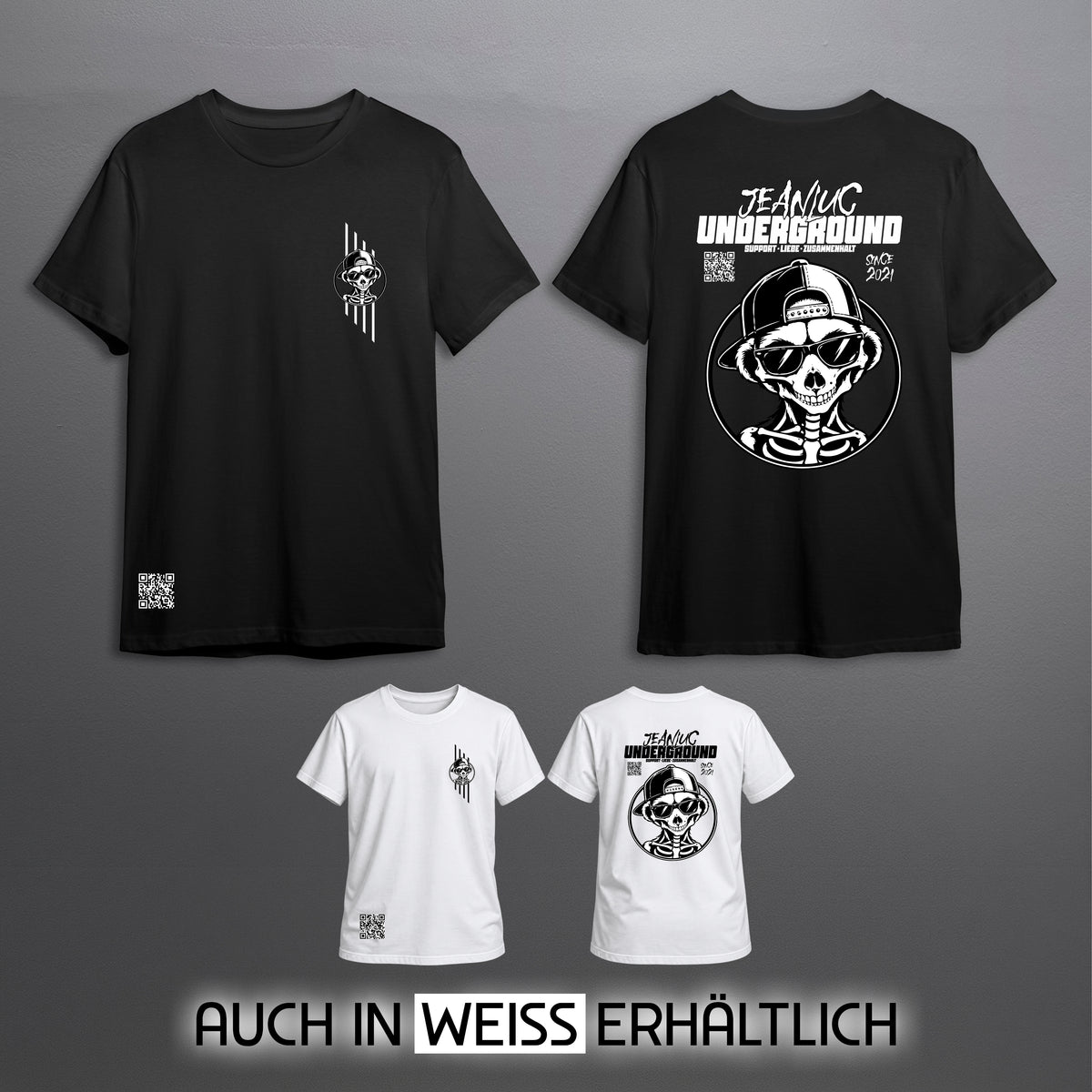 "Underground Skull" Shirt (Vorbesteller Artikel)