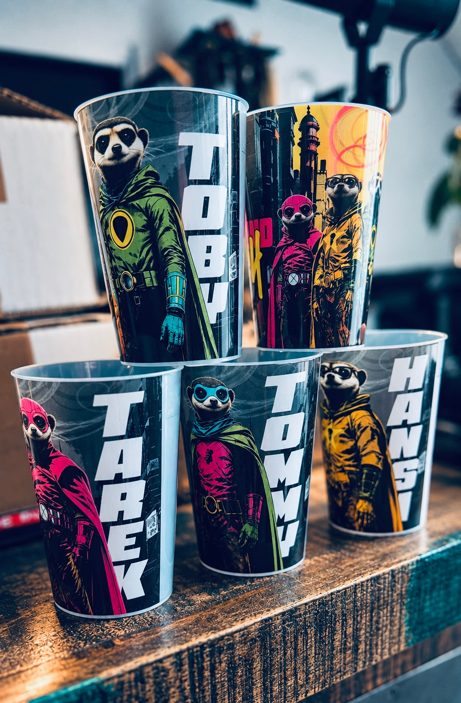 "0,25l Underground Becher" (Set oder Einzeln))