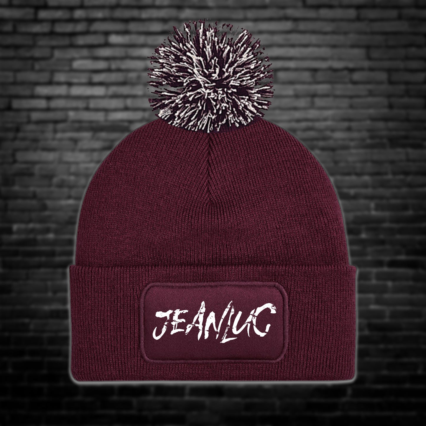 Beanie "JEANLUC" mit Bommel (zwei Farben erhältlich)