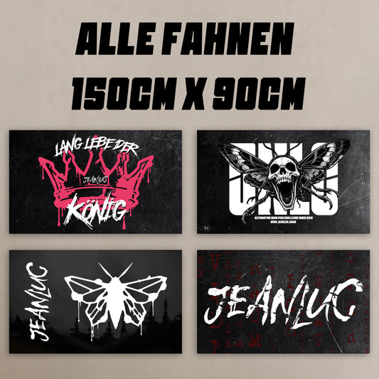 "Fahne 150x90cm“ (in vier Designs)