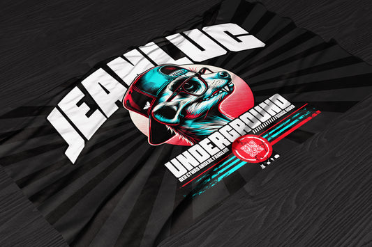"JEANLUC UNDERGROUND" Fahne