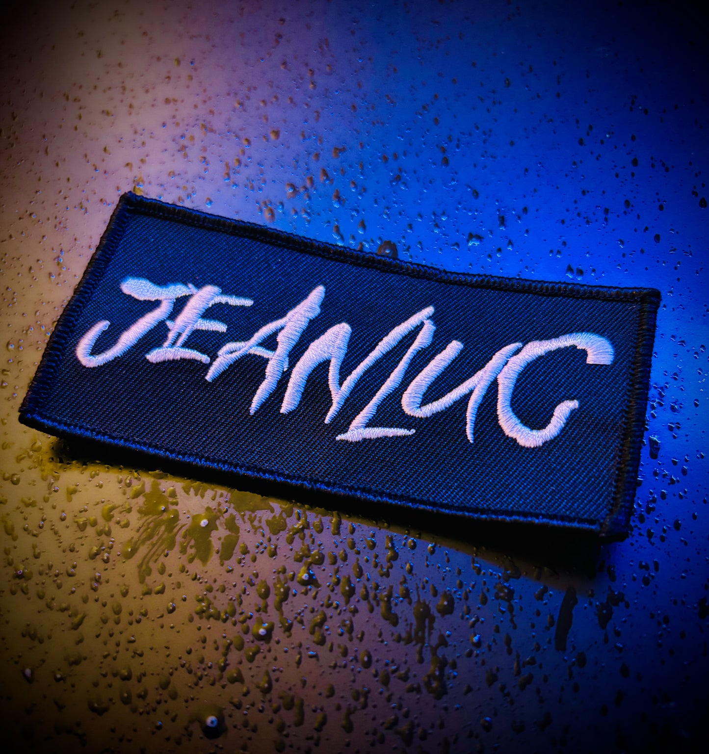 JEANLUC Patch / Aufnäher 10cm x 5cm (Stick)