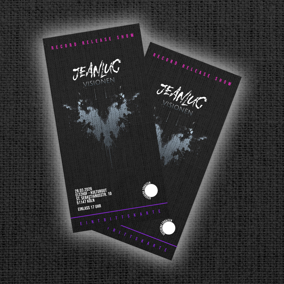 "28.03.26 - Köln - Record Release Show VISIONEN" Ticket
