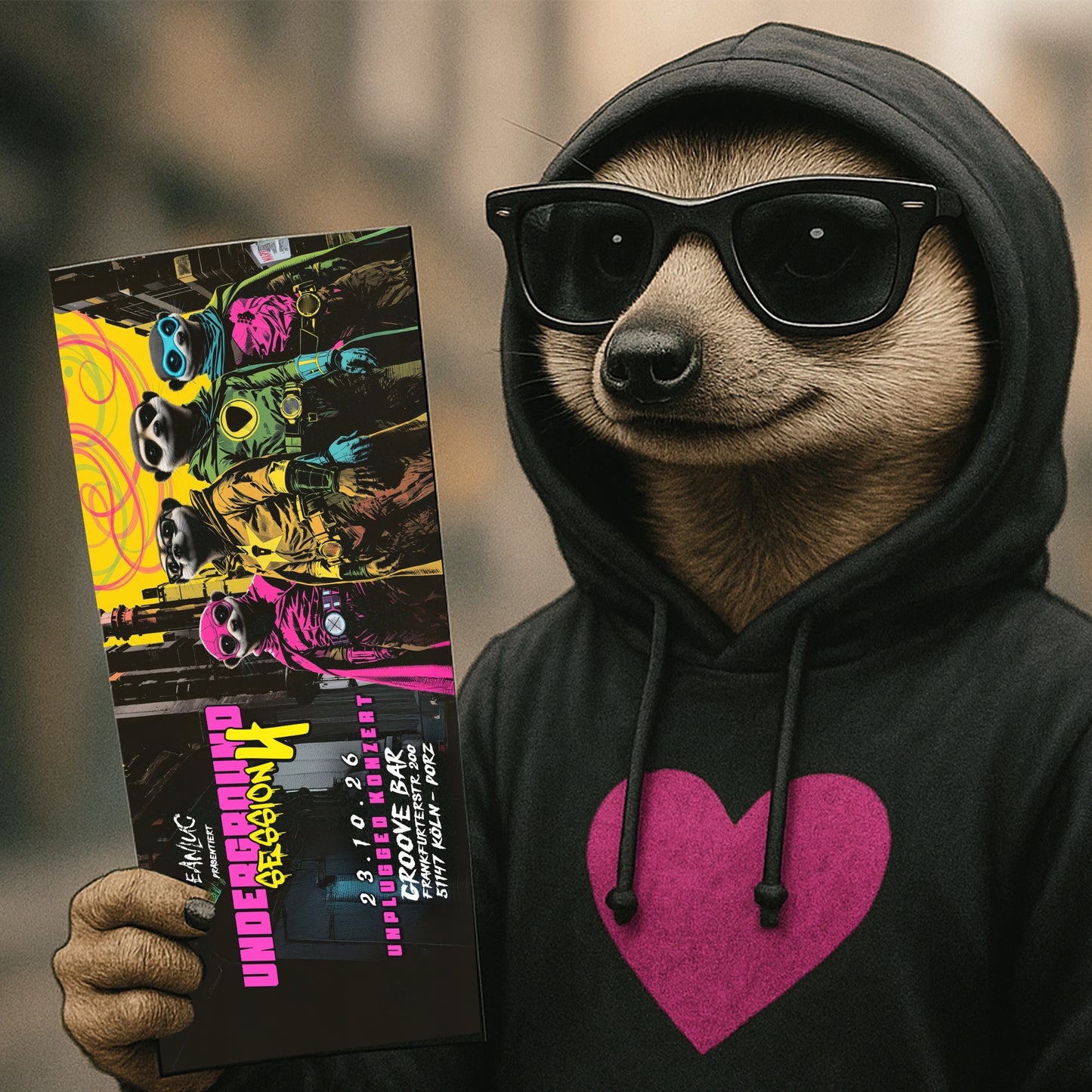 "Ticket" Underground Session 4 / 23.+24.10.26 (Köln)