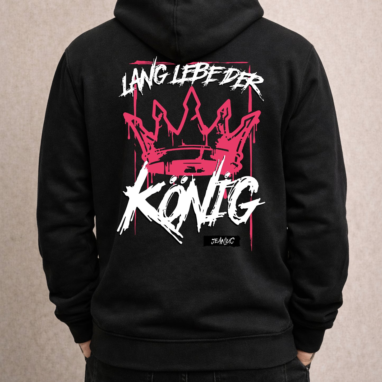 "Lang lebe der König" Zipper Jacke
