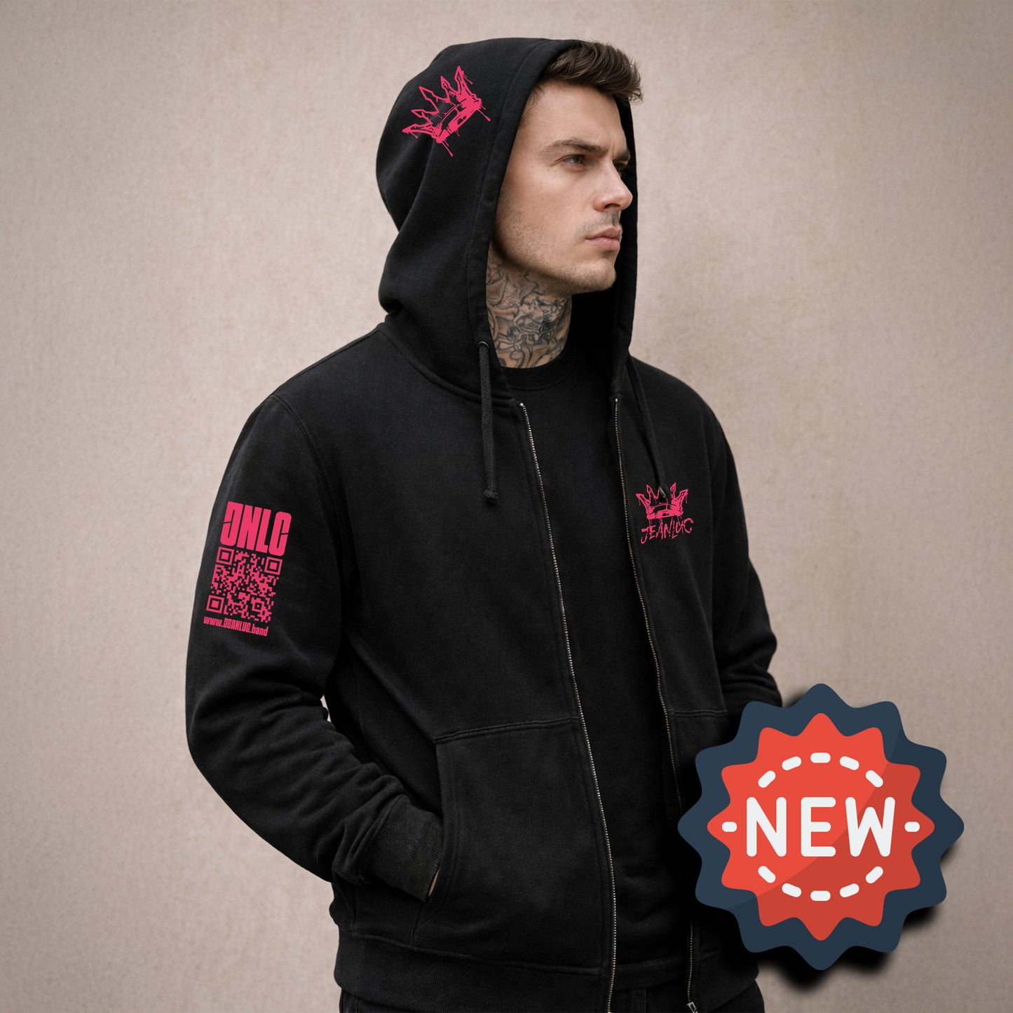 "Lang lebe der König" Zipper Jacke