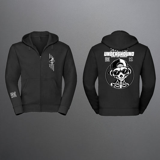 "Underground Skull" Zipper-Jacke (Vorbesteller Artikel)